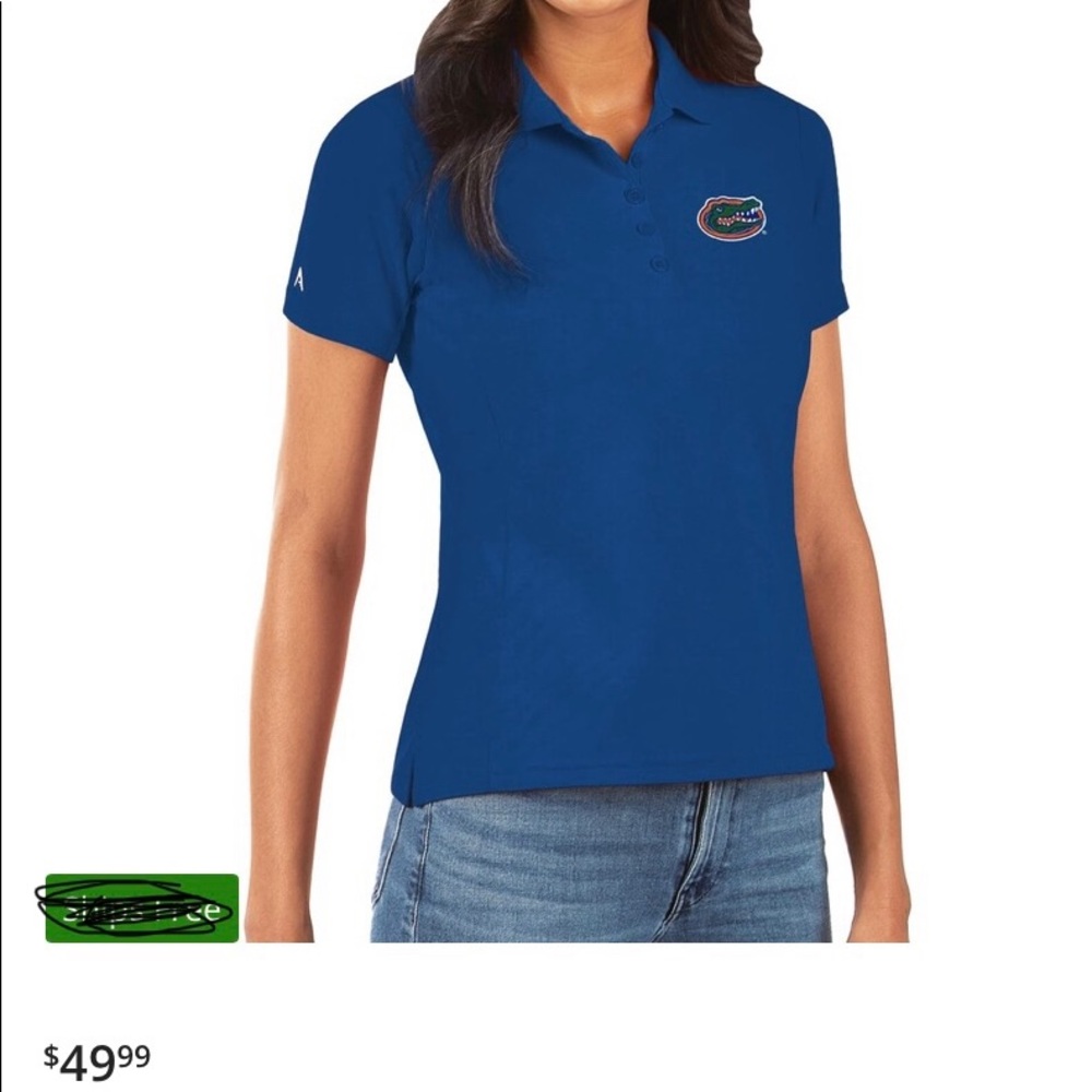 Antigua Florida Gators women polo large